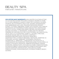 Peptide ozonated night cream OZO-PEPTIDE NIGHT for all skin types BEAUTY SPA, 50 ml