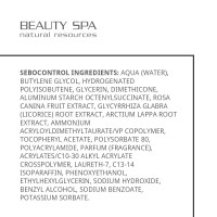 Oil free cream-emulsion SEBOCONTROL for oily skin, Beauty Spa 200 ml