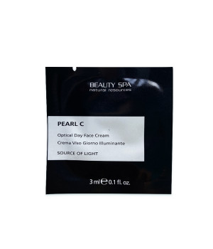 Денний крем для обличчя та шиї перлиновий Beauty Spa Pearl C, 5 * 3 мл