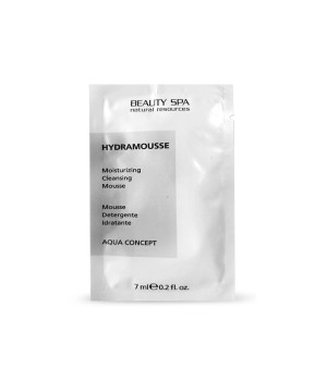 Очищающий гель-пенка ГИДРОМУСС для всех типов кожи лица (skin-friendly без Лаурил Сульфата, с эффектом увлажнения и защитой от обезвоживания!) BEAUTY SPA HYDRAMOUSSE, 5 *7 мл