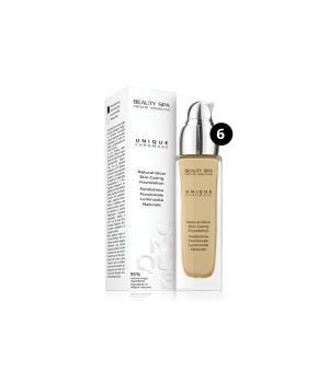 Тональный крем-флюид ХРОМАЖ ЮНИК SPF 15 с эффектом адаптации к тону кожи BEAUTY SPA CHROMAGE UNIQUE тон 6, 30 мл